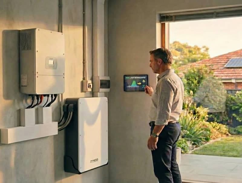 Napelem és energiatároló rendszer