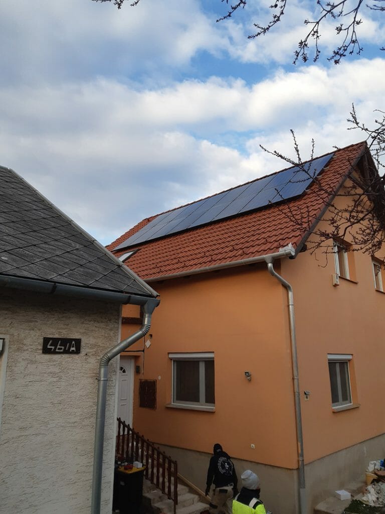 Érd 5kW-os napelemes rendszer- jonapelem.hu