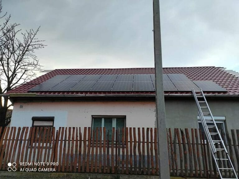 Farmos 5kW-os napelemes rendszer- jonapelem.hu