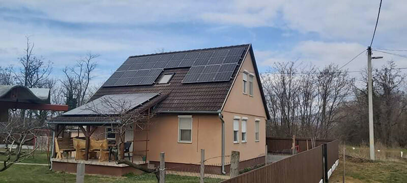 Pécsvárad 7kW-os napelemes rendszer- jonapelem.hu
